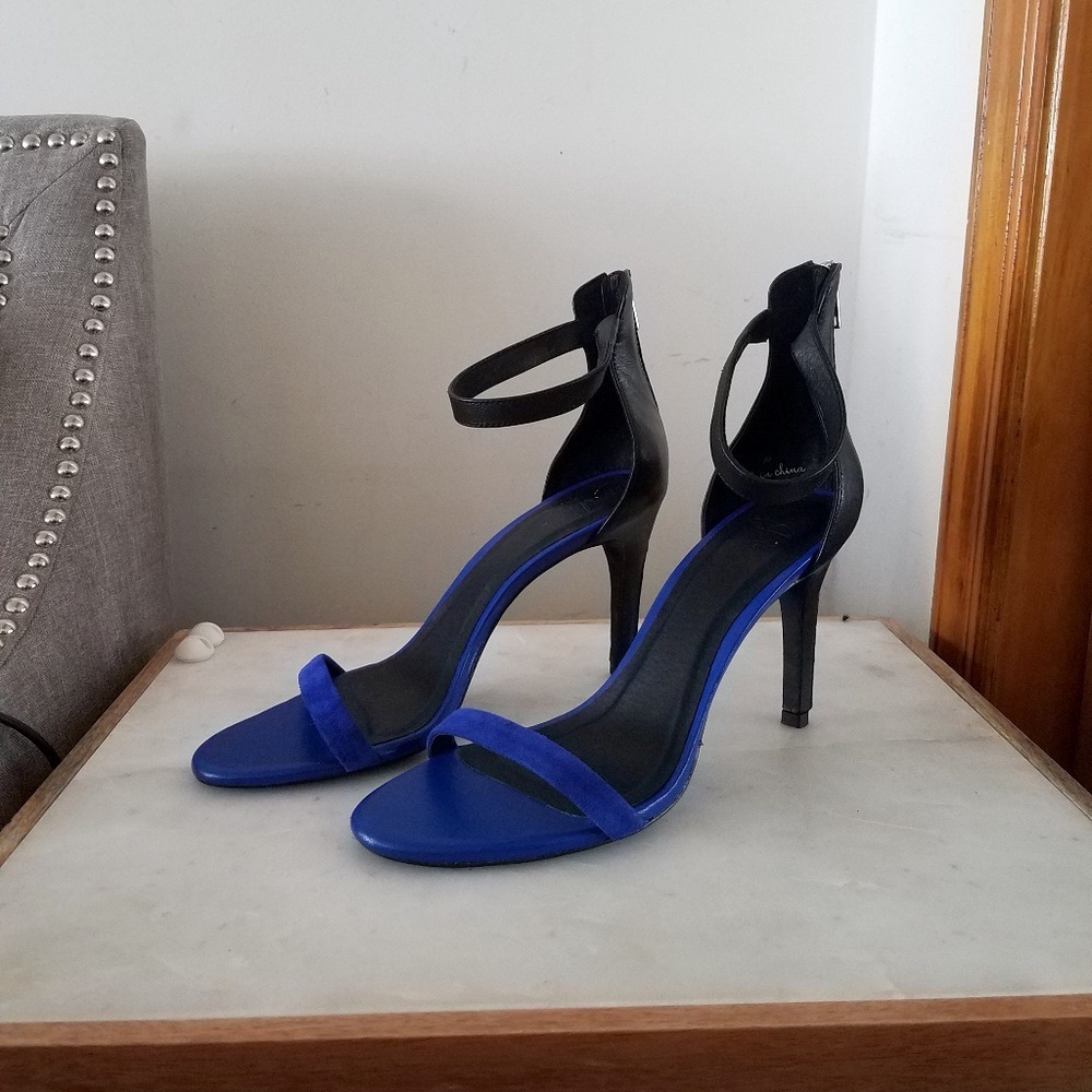 Joie Blue Abbott Ankle Strap Sandal